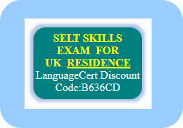 SELT TEST FOR UK RESIDENCE